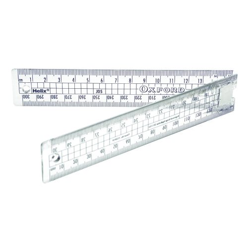 Regle pliable Helix Oxford 30cm / 300mm - (transparent)