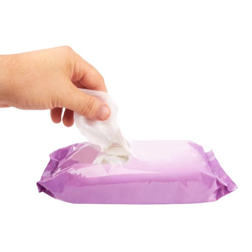 Personal wet wipes - packet