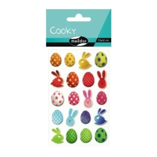 * cooky, sach 1 pl 7,5x12cm, paques