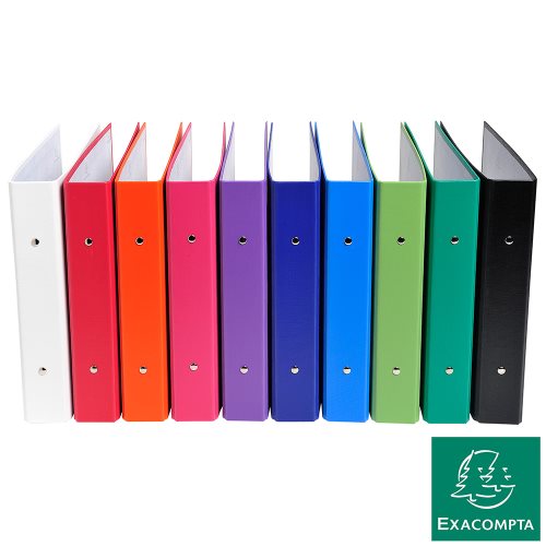Petit Classeur pour 17x22cm feuilles , anneaux Ø30mm ; Exacompta, PP rigid card - (couleur aléatoire) Petit Classeur pour 17x22cm feuilles , anneaux Ø30mm ; Exacompta, PP rigid card - (couleur aléatoire)