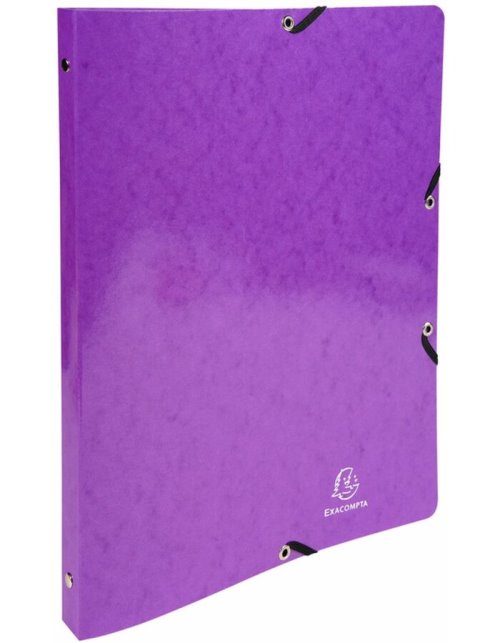 Ringbinder 4r15mm elast iderama purple