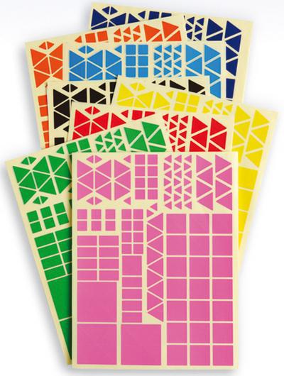 Gommettes geometriques
