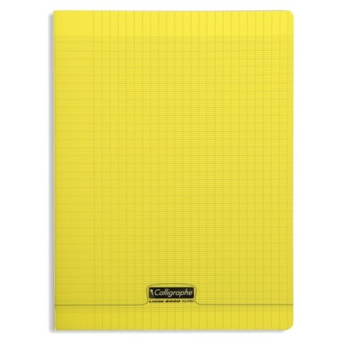 8000 polypro, cahier pique jaune 24x32cm 140p seyes 90g 8000 polypro, cahier pique jaune 24x32cm 140p seyes 90g