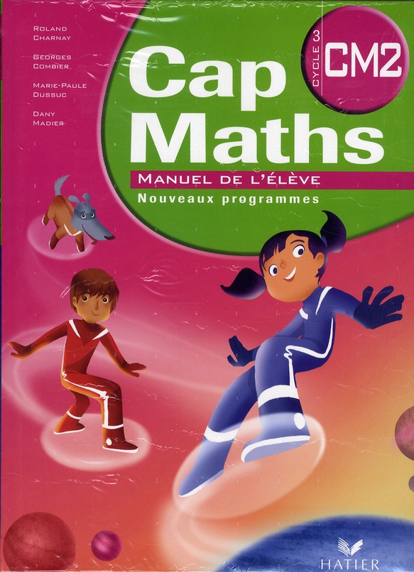 Cap maths cm2 ed. 2010 - manuel de l'eleve + dico-maths cm
