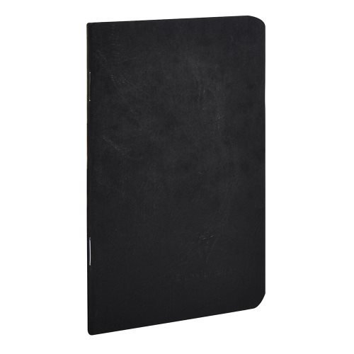 Age bag cahier pique 14,8x21cm 96p uni noir