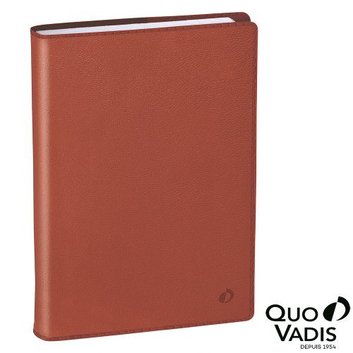 AGENDA SC' - TEXT FR - TOSCANA (12X17CM) - BRICK RED