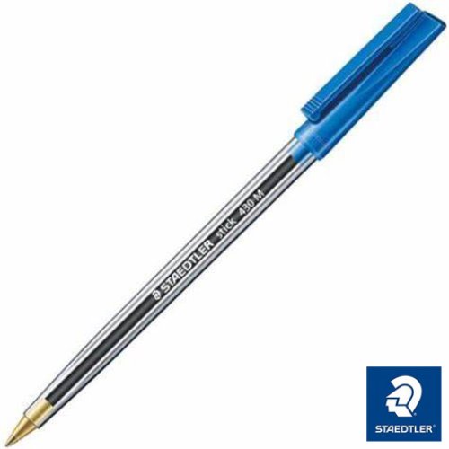 Stylo bille staedtler stick 430 m  - bleu