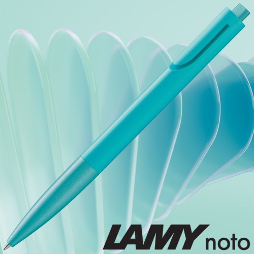 Lamy Noto Ballpoint Pen - TEAL Special Edition 2026 - black ink (M16 Refill)