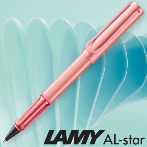 Lamy AL-Star Rollerball Pen - FLAMINGO Pink Special Edition 2026 - Medium (M63 Black ink)
