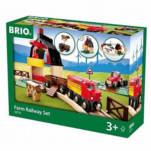 Brio - farm railway set 20 piece