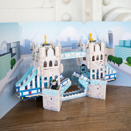 Tower Bridge playset - PlayPress pop up 55 pieces