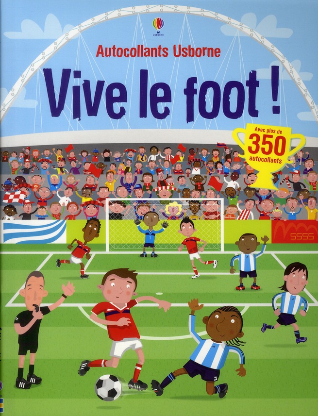 Vive le foot ! - autocollants usborne