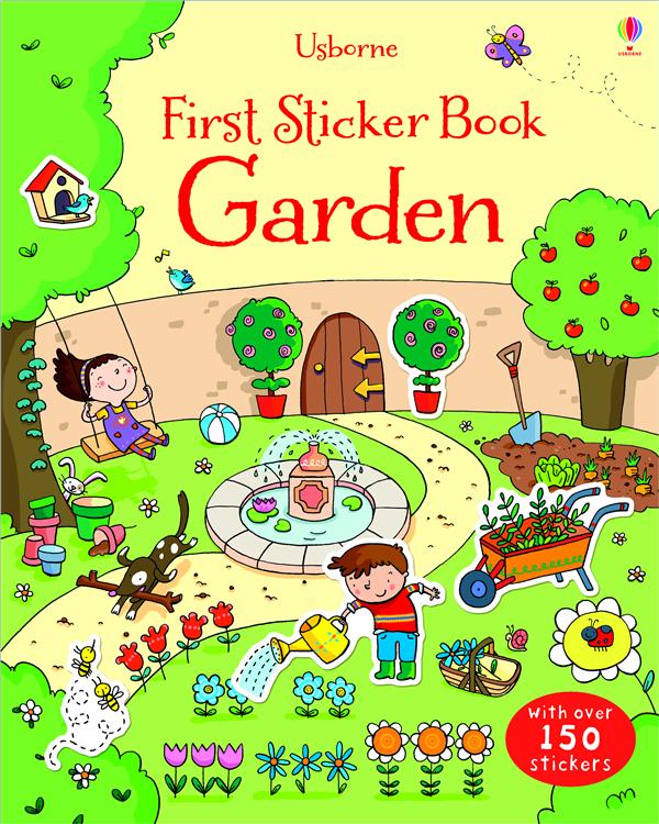 Le jardin - autocollants usborne