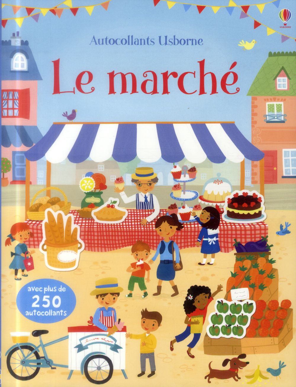 Le marche - premiers autocollants