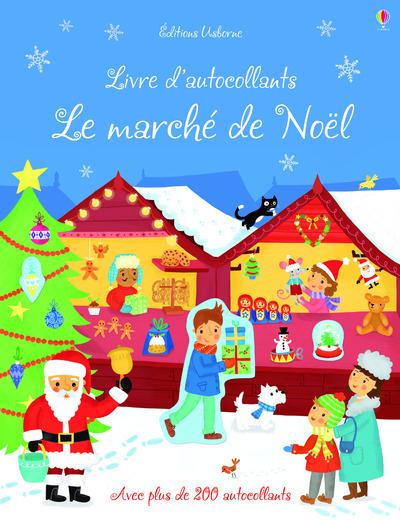 Le marche de noel - autocollants usborne