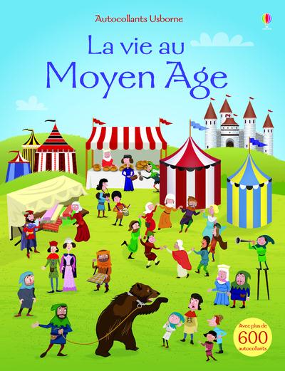 La vie au moyen age - autocollants usborne