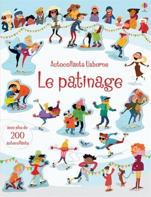 Le patinage - autocollants usborne