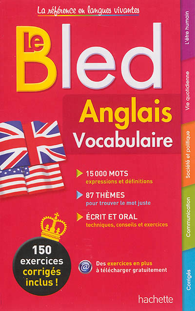 Bled vocabulaire anglais