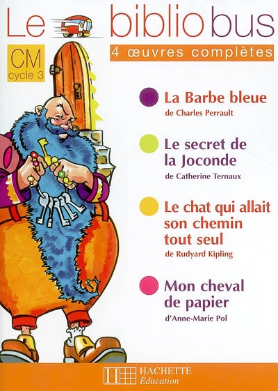 Le bibliobus n 2 cm - la barbe bleue - livre de l'eleve - ed.2003 - 4 oeuvres completes