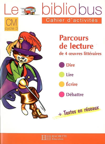 Le bibliobus n 17 cm - le chat botte - cahier d'activites - ed.2006