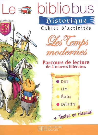 Le bibliobus n 23 cm - les temps modernes - cahier d'activites - ed.2007
