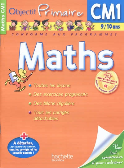 Objectif primaire - maths cm1