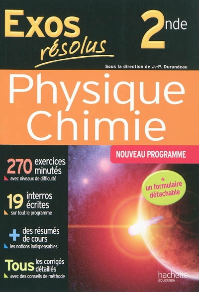 Exos resolus - physique-chimie 2de