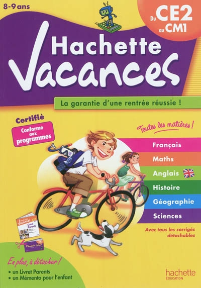 Hachette vacances - du ce2 au cm1