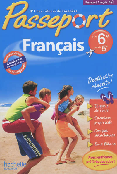 Passeport -francais de la 6e a la 5e