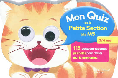 Mon quiz - de la ps a la ms - 3/4 ans