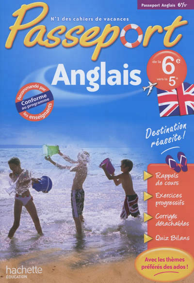 Passeport - anglais de la 6e a la 5e