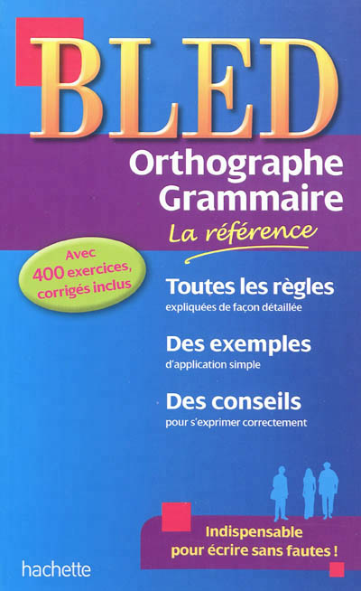 Bled orthographe-grammaire