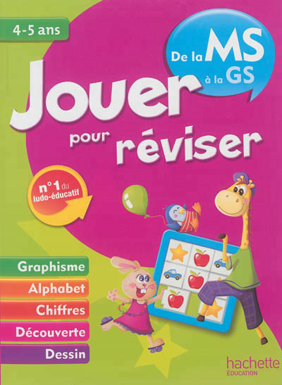 Jouer pour reviser - de la moyenne a la grande section 4-5 ans