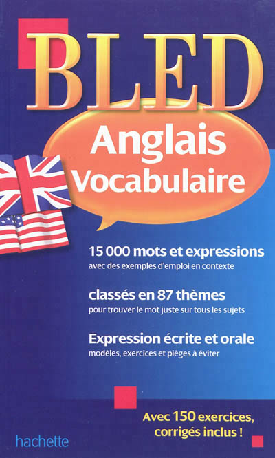 Bled vocabulaire anglais