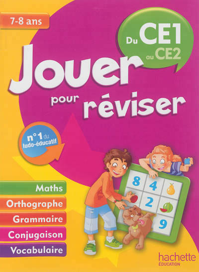 Jouer pour reviser - du ce1 au ce2 7-8 ans