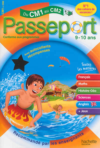 Passeport du cm1 au cm2
