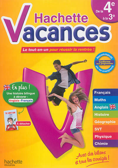 Hachette vacances de la 4e a la 3e