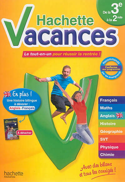 Hachette vacances de la 3e a la 2nde