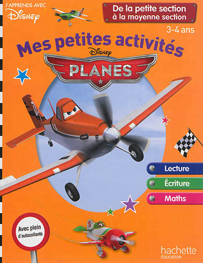 Mes petites activites avec planes - ps/ms