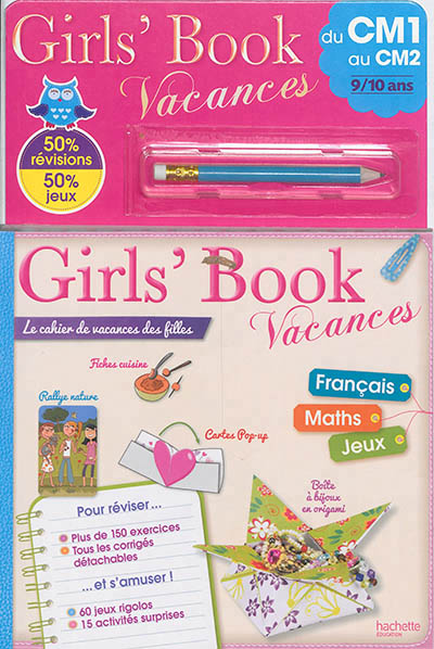 Girls' book vacances - du cm1 au cm2