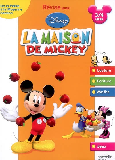 Revise avec la maison de mickey - de la ps a la ms
