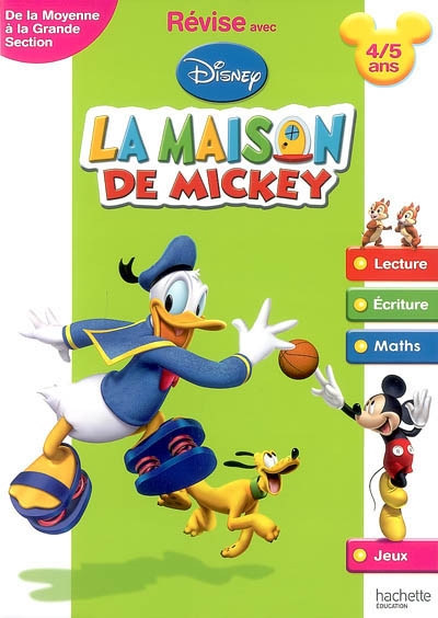 Revise avec la maison de mickey - de la ms a la gs