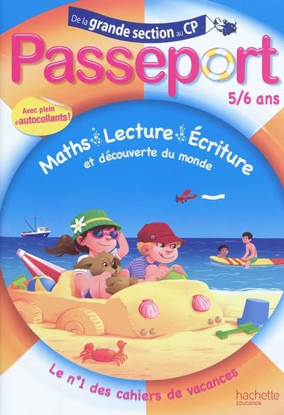 Passeport - de la grande section au cp - 5/6 ans