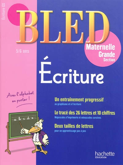 Cahier bled - ecriture gs