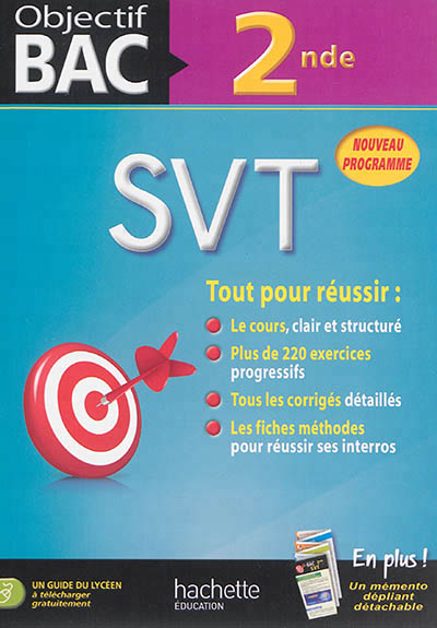 Objectif bac - svt 2de