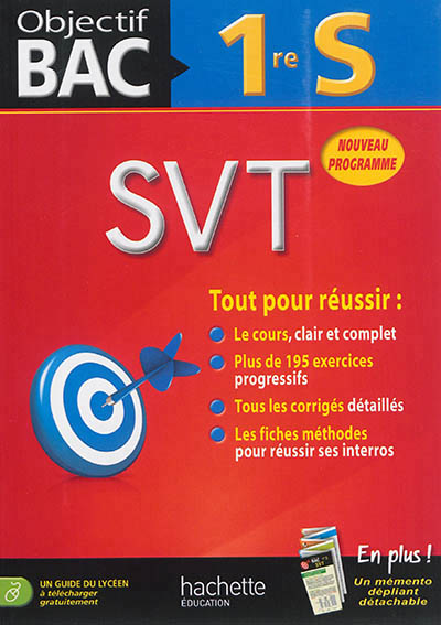 Objectif bac - svt 1re s