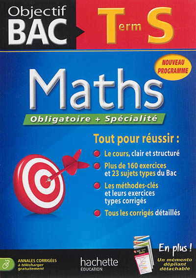 Objectif bac - maths terminale s