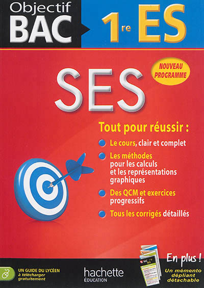 Objectif bac ses 1re es