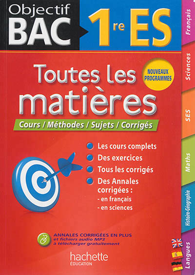 Objectif toutes les matieres premiere es
