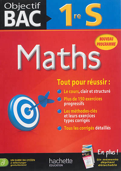 Objectif bac maths 1re s